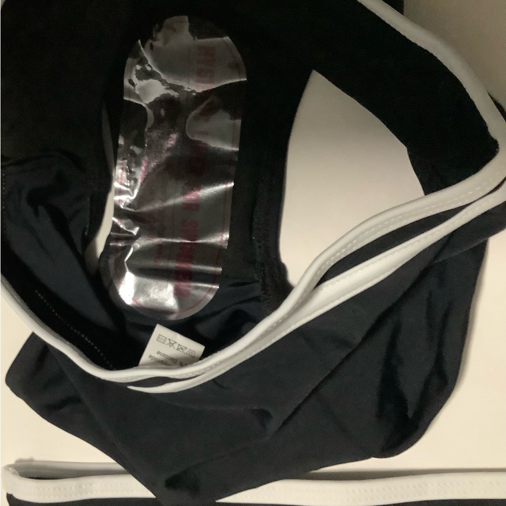 Teens’Black and White Bikini Set 3 pieces Sz 11-12 Y. NWOT - Picture 7 of 8